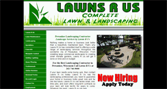 Desktop Screenshot of lawnsrus.com